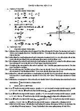 Đề ôn tập kiểm tra môn Vật lý Lớp 10